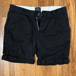 Black shorts